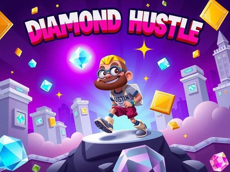 Diamond Hustle Hero Game Banner